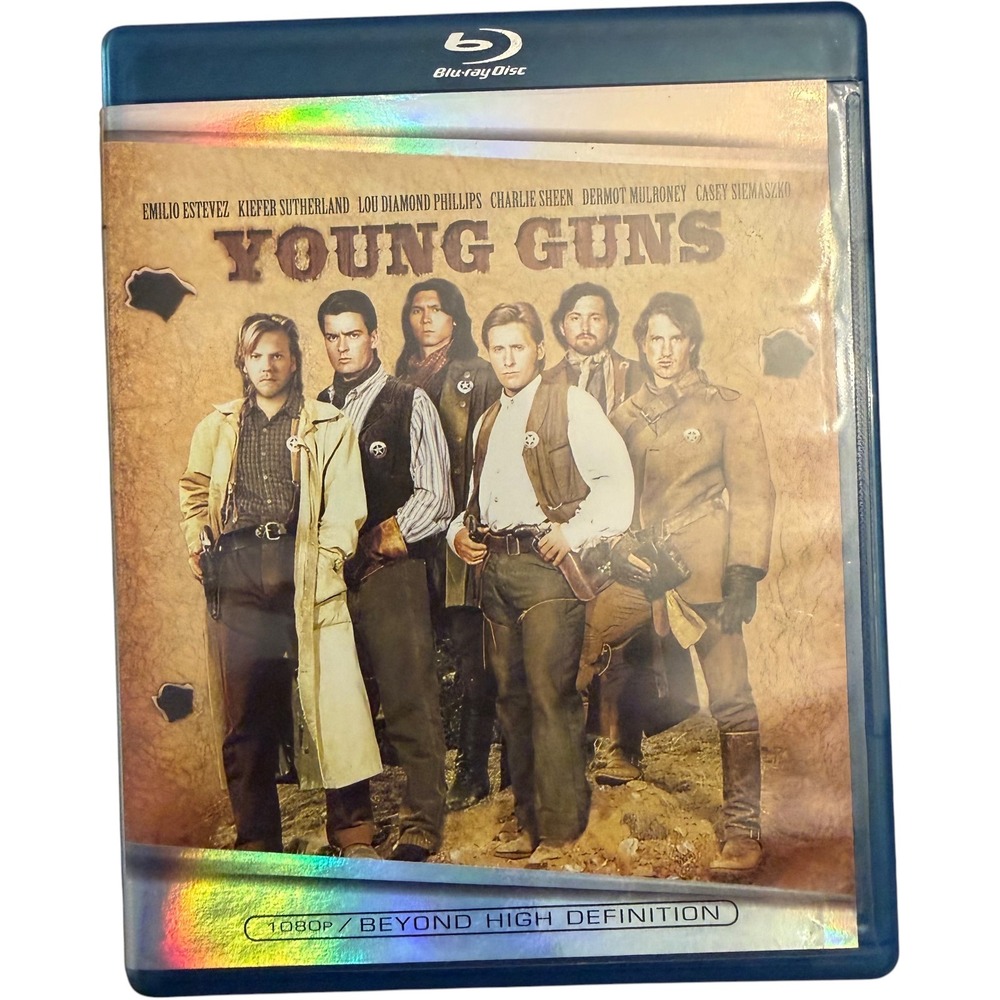 Lionsgate Young Guns Blu-ray Movie 1080p Widescreen Western Excellent - Picture 2 of 4